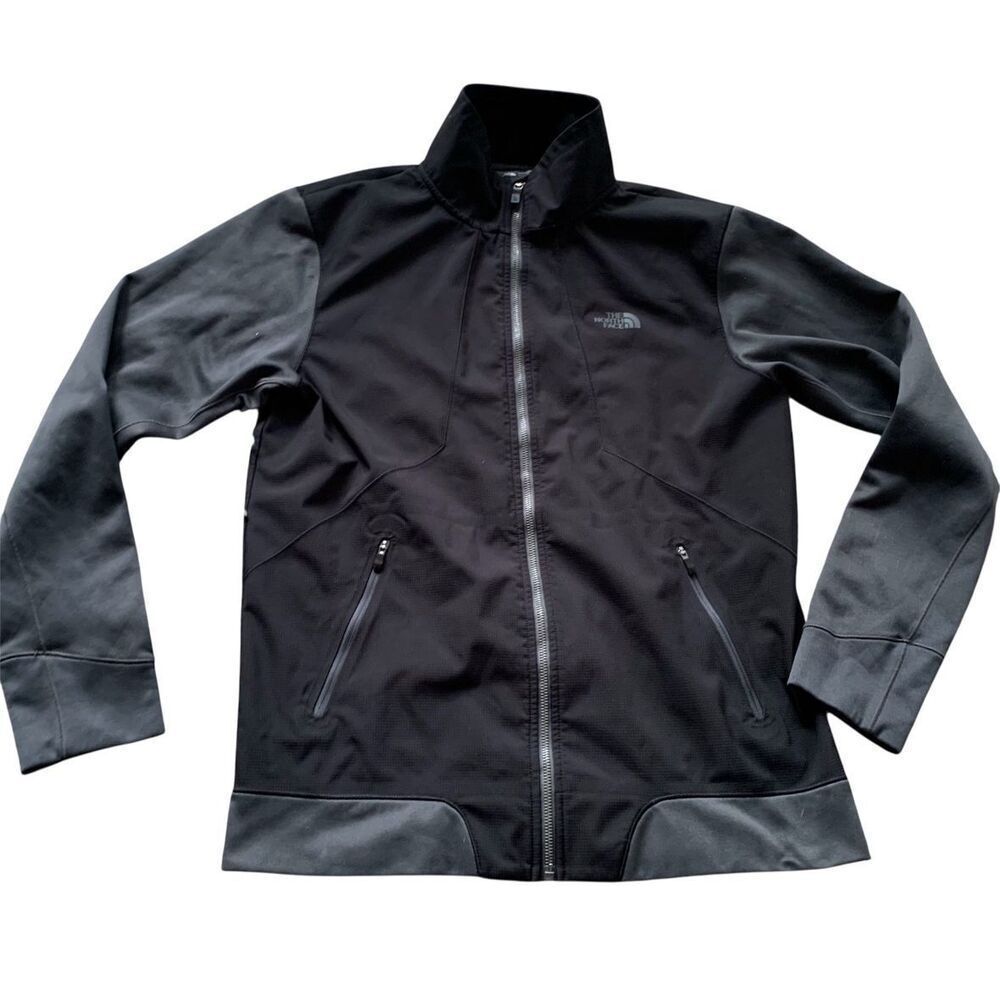 The North Face Kadet Full Zip black gray Coat JACKET men’s M